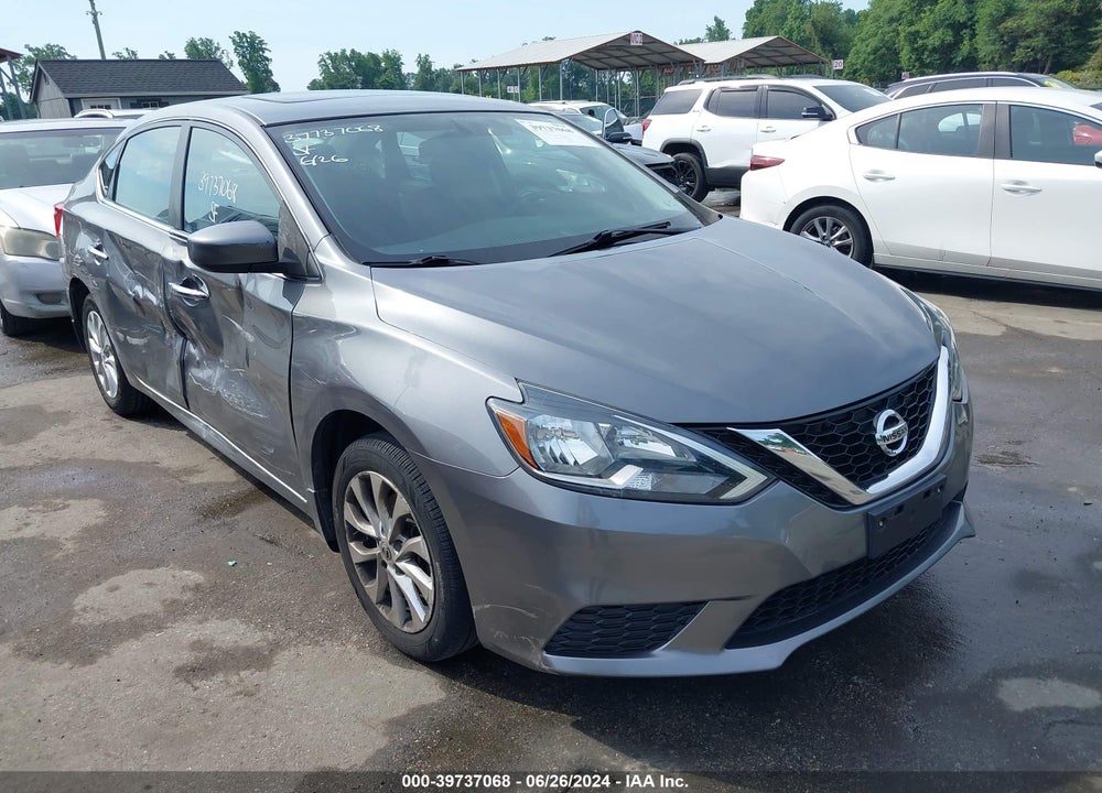 2017 NISSAN SENTRA SV VIN: 3N1AB7AP5HY378421