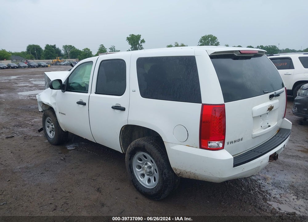 2008 CHEVROLET TAHOE COMMERCIAL FLEET VIN: 1GNFK13078R251666