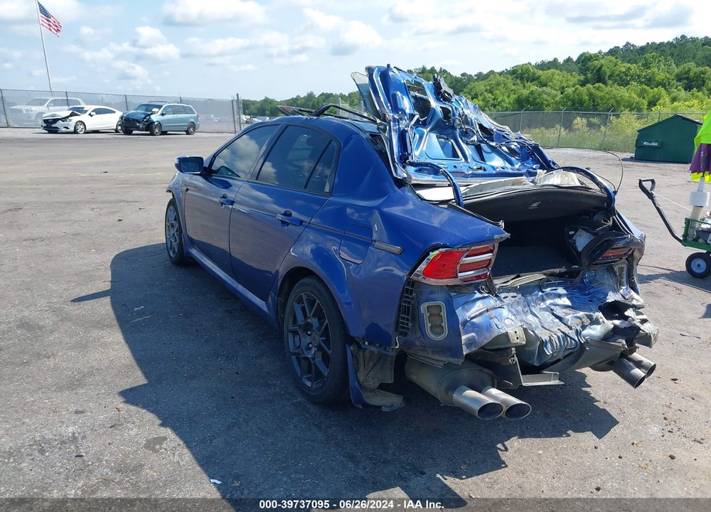 2007 ACURA TL TYPE S VIN: 19UUA75547A009950