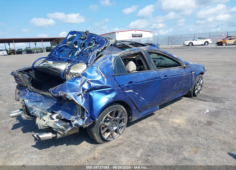 2007 ACURA TL TYPE S VIN: 19UUA75547A009950