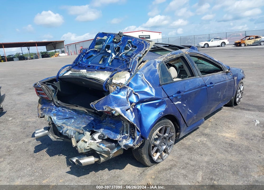 2007 ACURA TL TYPE S VIN: 19UUA75547A009950