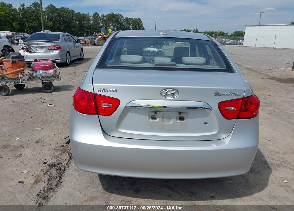 2010 HYUNDAI ELANTRA GLS VIN: KMHDU4AD1AU972291