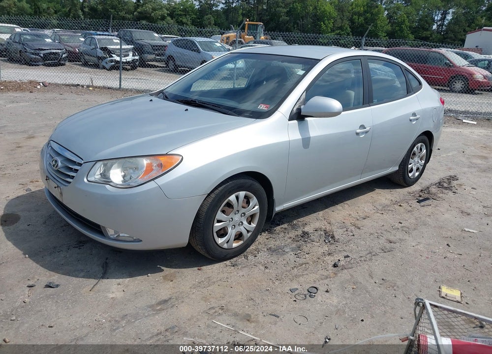 2010 HYUNDAI ELANTRA GLS VIN: KMHDU4AD1AU972291