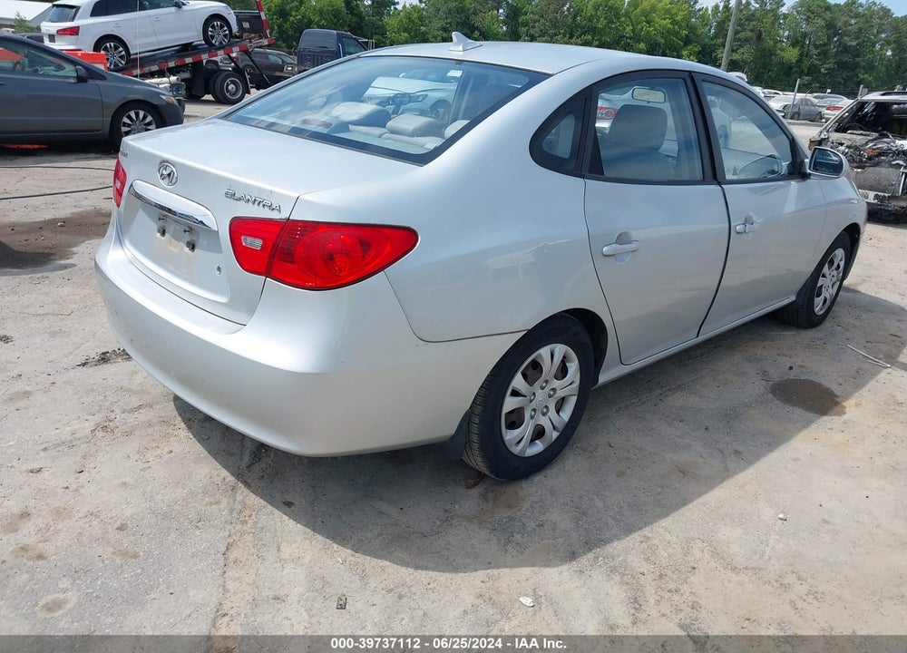 2010 HYUNDAI ELANTRA GLS VIN: KMHDU4AD1AU972291