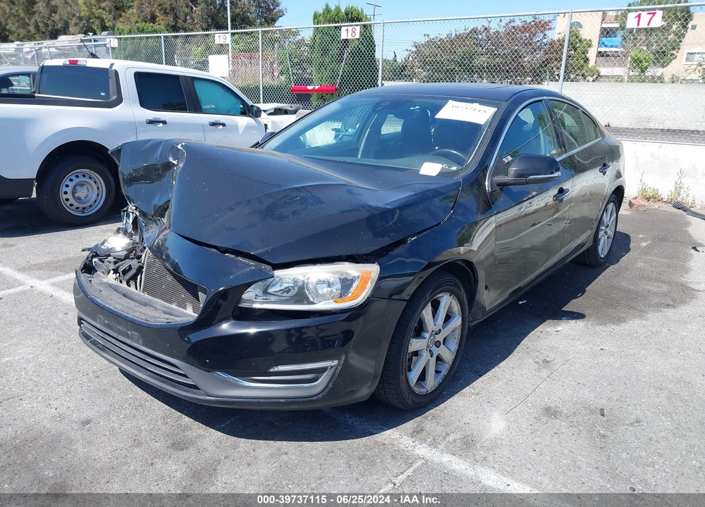 2016 VOLVO S60 T5 DRIVE-E PREMIER VIN: YV126MFK8G2410769