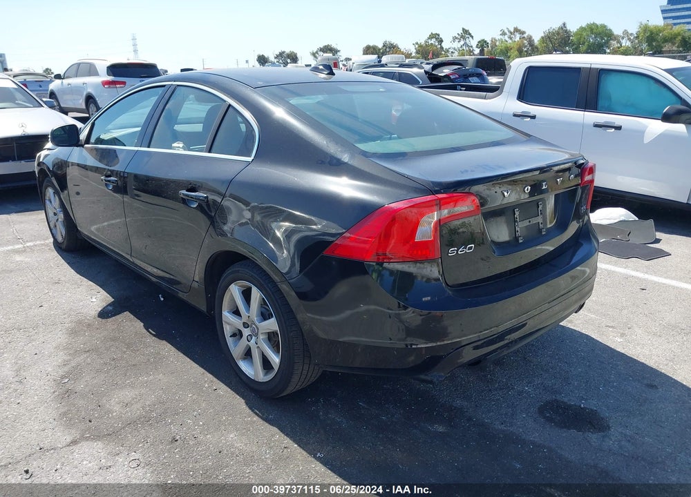 2016 VOLVO S60 T5 DRIVE-E PREMIER VIN: YV126MFK8G2410769
