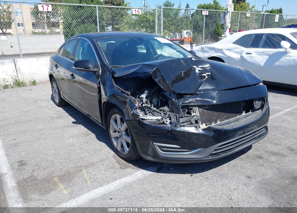2016 VOLVO S60 T5 DRIVE-E PREMIER VIN: YV126MFK8G2410769