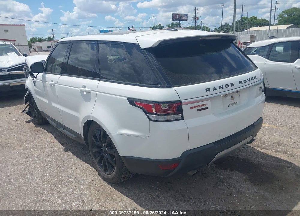 2014 LAND ROVER RANGE ROVER SPORT 3.0L V6 SUPERCHARGED HSE VIN: SALWR2WF3EA365712