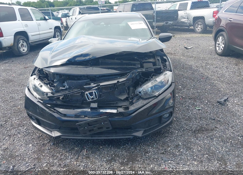 2021 HONDA CIVIC SPORT VIN: 19XFC2F88ME202382