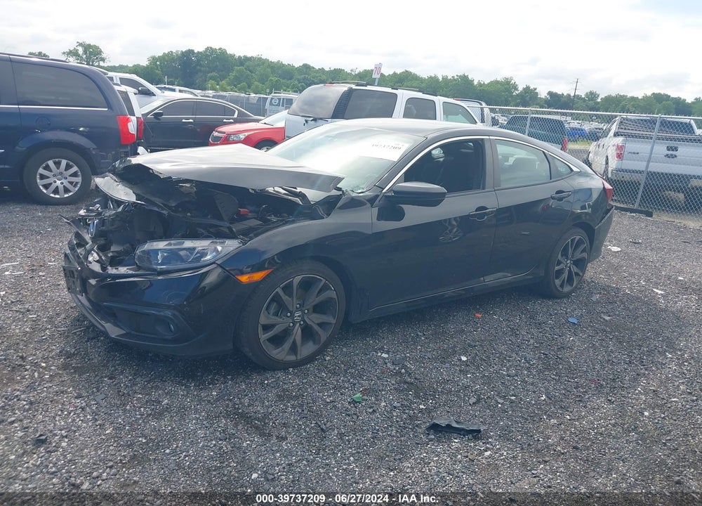 2021 HONDA CIVIC SPORT VIN: 19XFC2F88ME202382