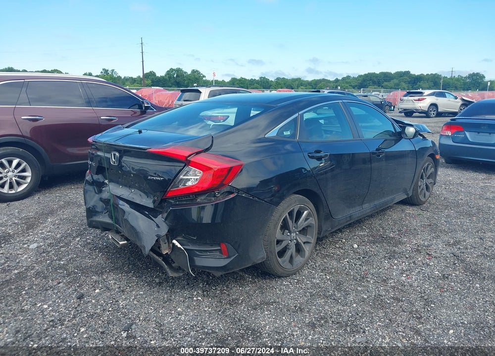 2021 HONDA CIVIC SPORT VIN: 19XFC2F88ME202382