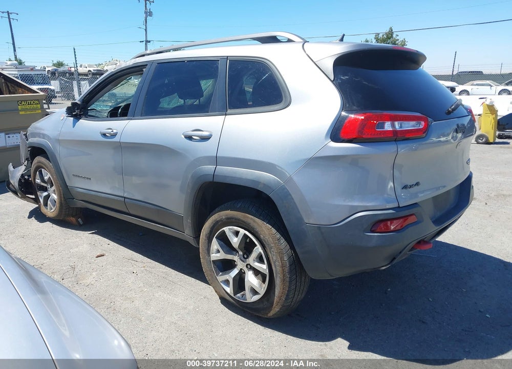 2015 JEEP CHEROKEE TRAILHAWK VIN: 1C4PJMBS5FW786109