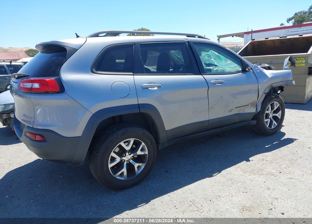 2015 JEEP CHEROKEE TRAILHAWK VIN: 1C4PJMBS5FW786109
