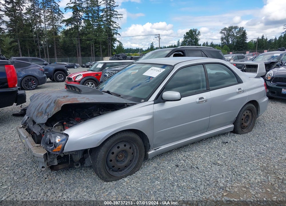 2004 SUBARU IMPREZA WRX VIN: JF1GD29674G522410