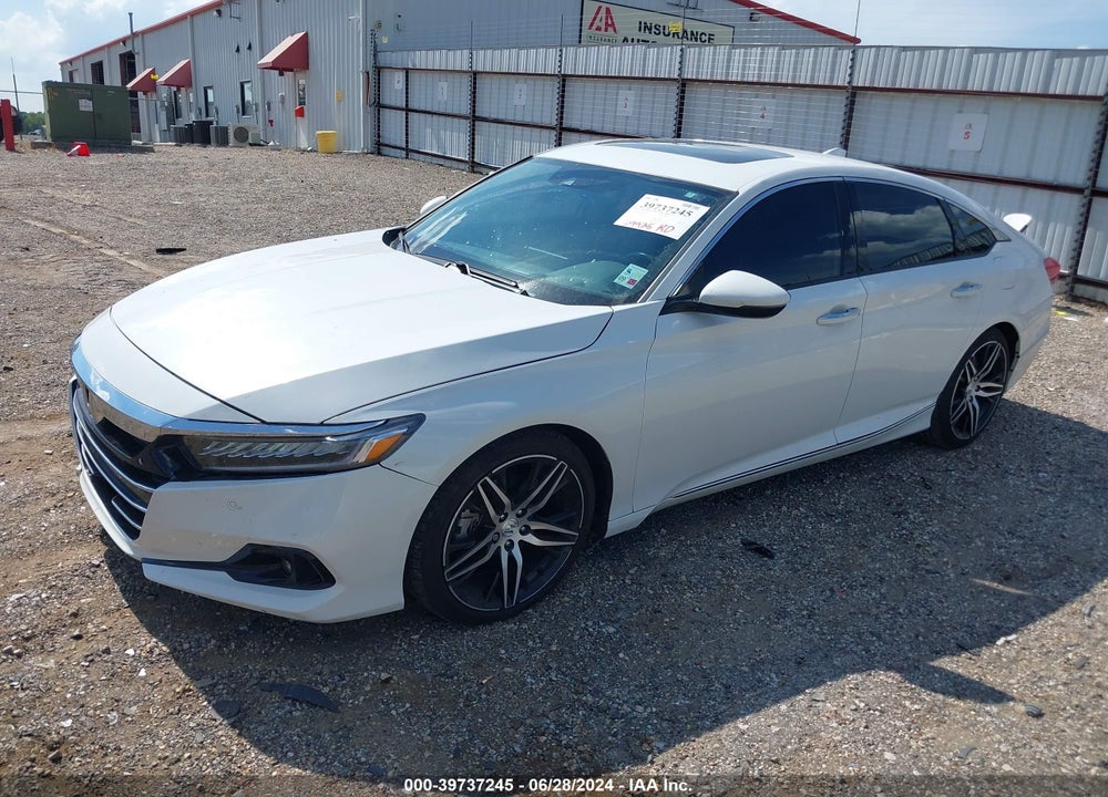 2021 HONDA ACCORD TOURING VIN: 1HGCV2F99MA027117