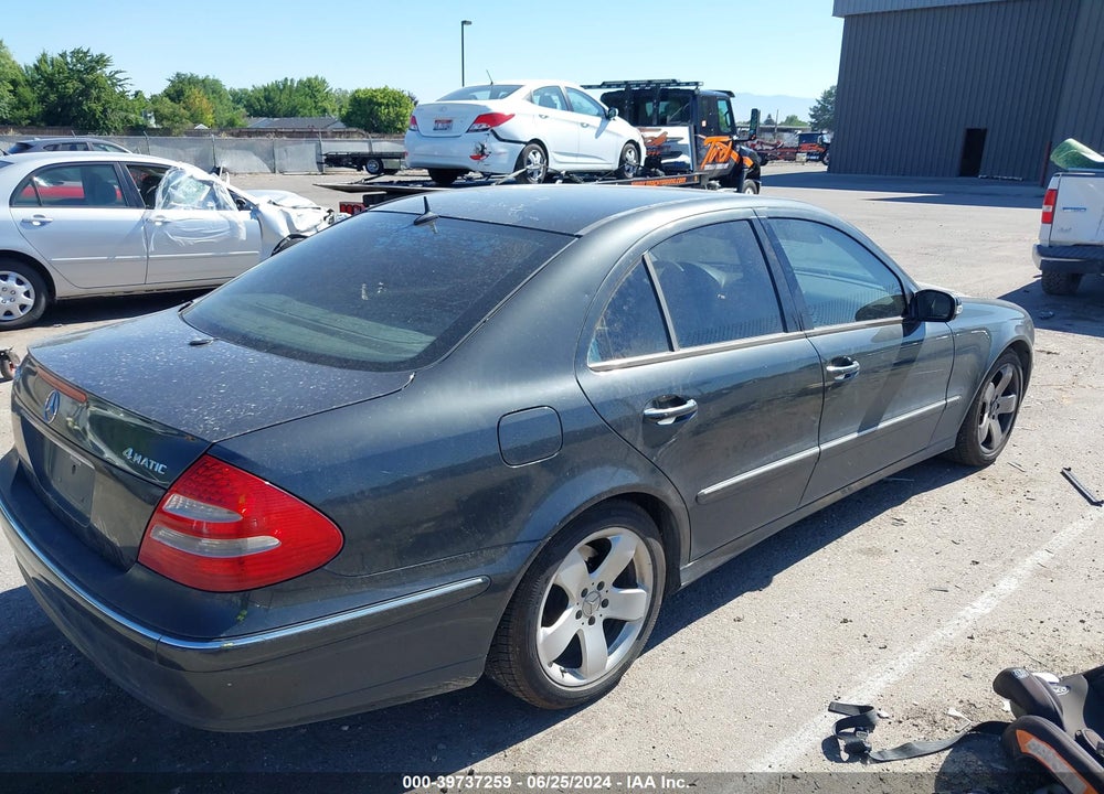 2004 MERCEDES-BENZ E 500 4MATIC VIN: WDBUF83J24X118078