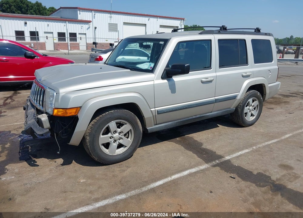 2008 JEEP COMMANDER SPORT VIN: 1J8HG48KX8C140913
