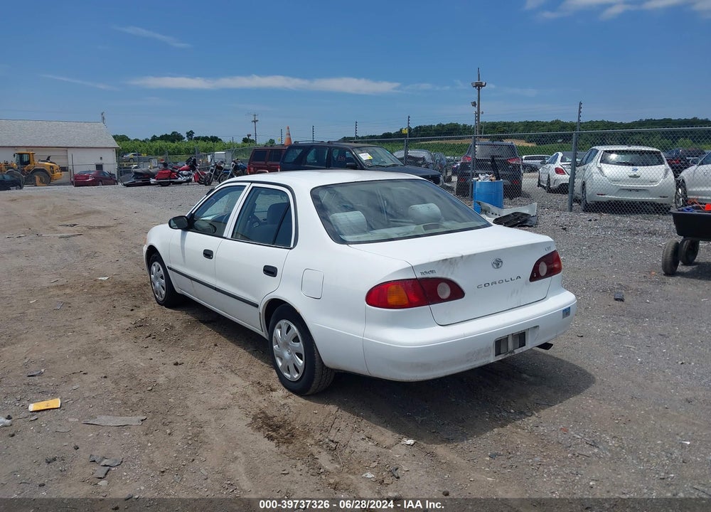 2001 TOYOTA COROLLA CE VIN: 2T1BR12E91C484464