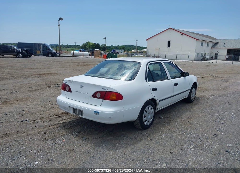 2001 TOYOTA COROLLA CE VIN: 2T1BR12E91C484464