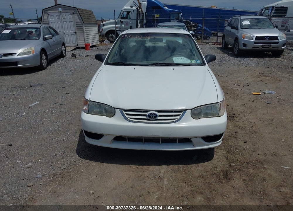 2001 TOYOTA COROLLA CE VIN: 2T1BR12E91C484464