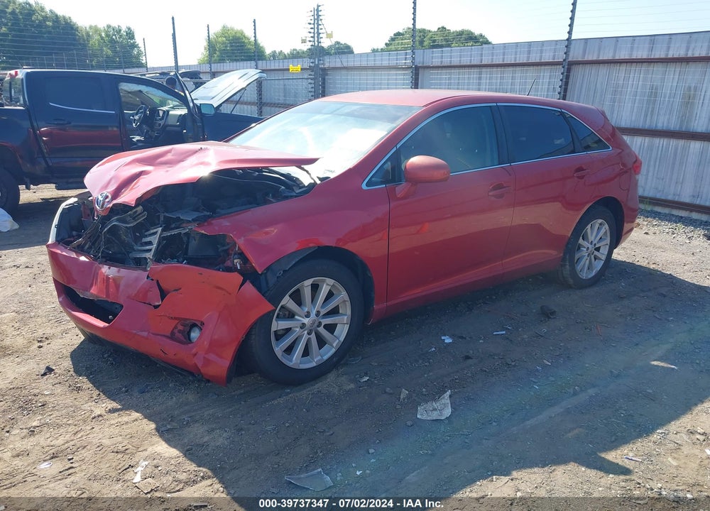 2011 TOYOTA VENZA VIN: 4T3ZA3BB4BU042643