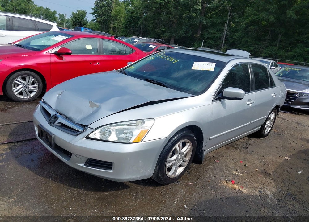2007 HONDA ACCORD 2.4 EX VIN: 1HGCM56877A112103