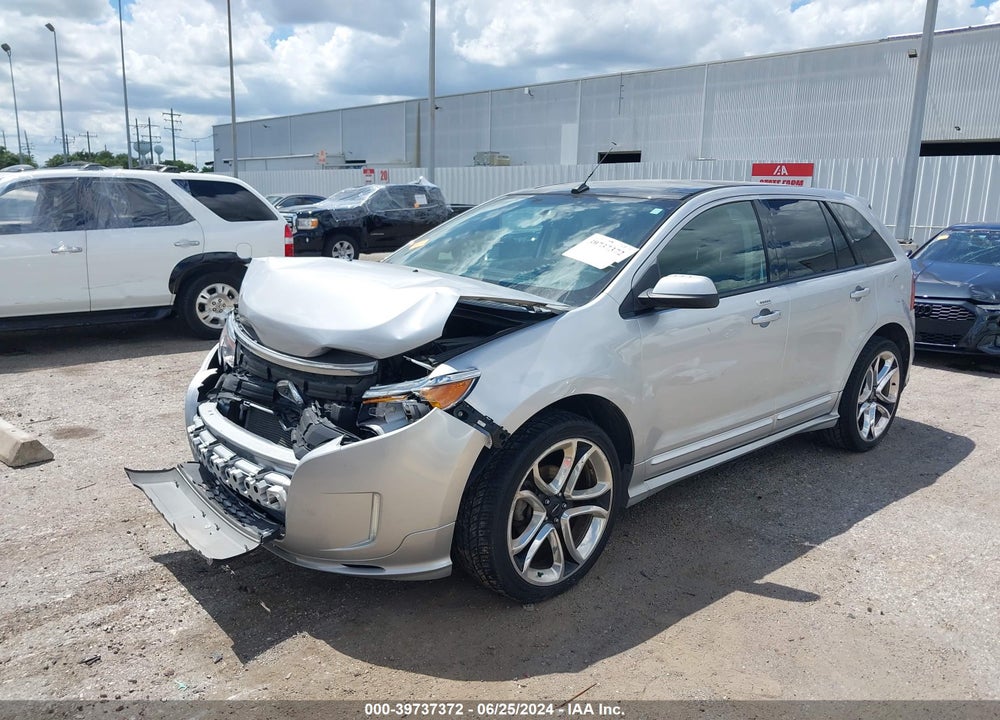 2012 FORD EDGE SPORT VIN: 2FMDK4AK6CBA76744