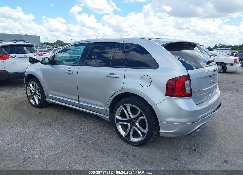 2012 FORD EDGE SPORT VIN: 2FMDK4AK6CBA76744