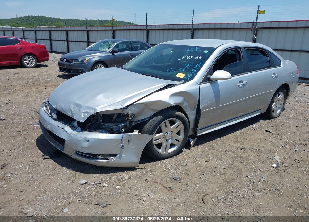 2012 CHEVROLET IMPALA LT VIN: 2G1WG5E36C1305297