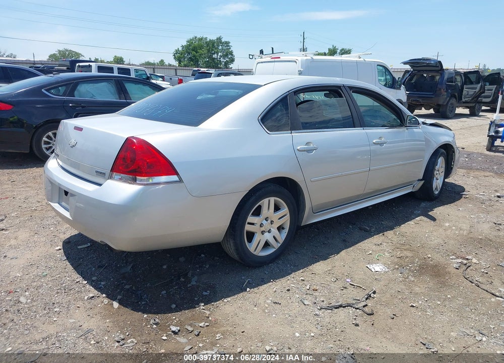 2012 CHEVROLET IMPALA LT VIN: 2G1WG5E36C1305297