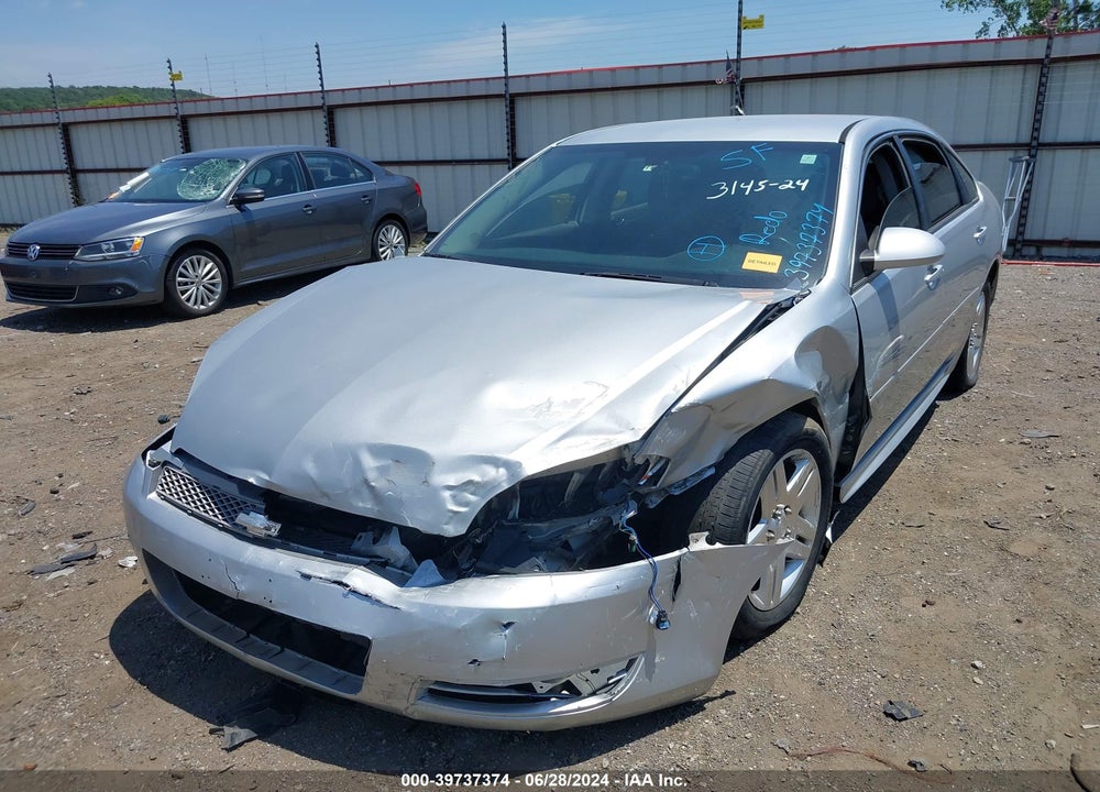 2012 CHEVROLET IMPALA LT VIN: 2G1WG5E36C1305297