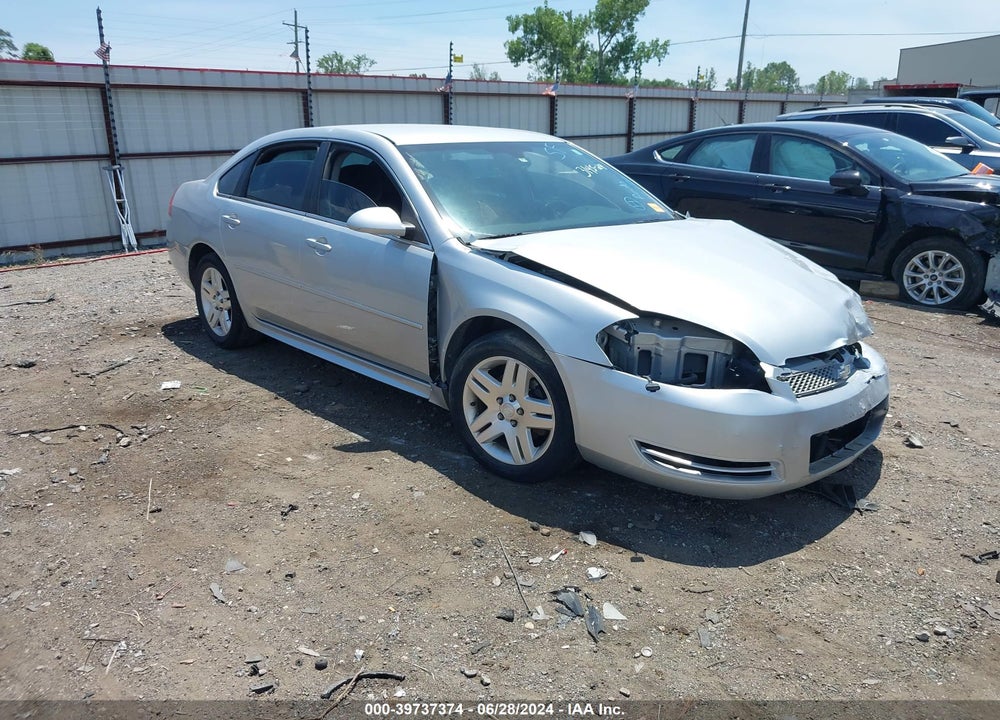 2012 CHEVROLET IMPALA LT VIN: 2G1WG5E36C1305297