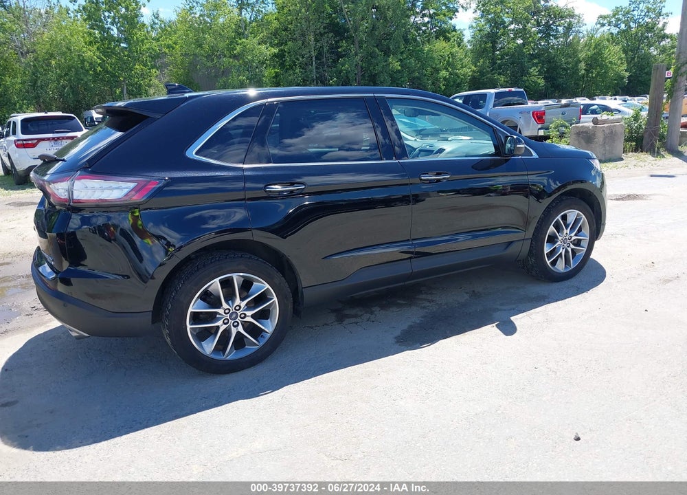 2018 FORD EDGE TITANIUM VIN: 2FMPK4K92JBB02018