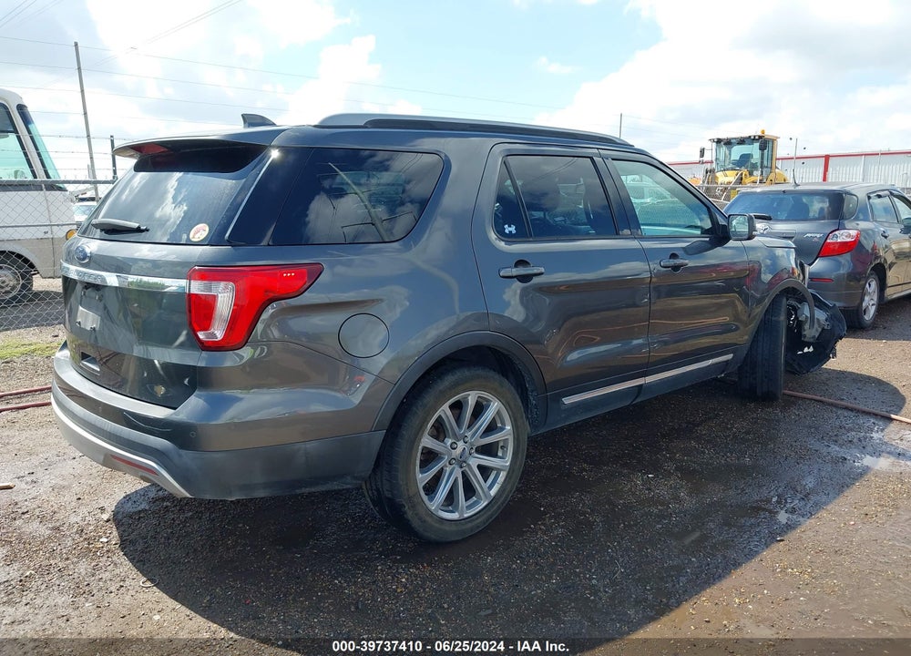 2017 FORD EXPLORER XLT VIN: 1FM5K7D8XHGD53448