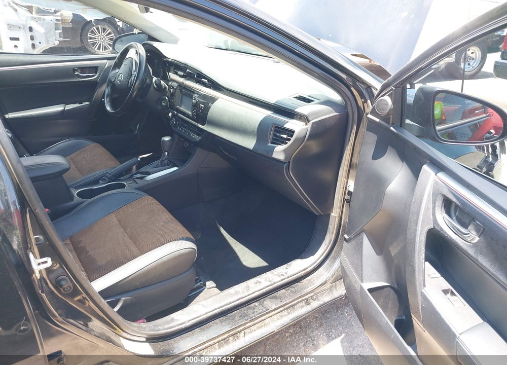 2014 TOYOTA COROLLA S PLUS VIN: 2T1BURHE7EC105035