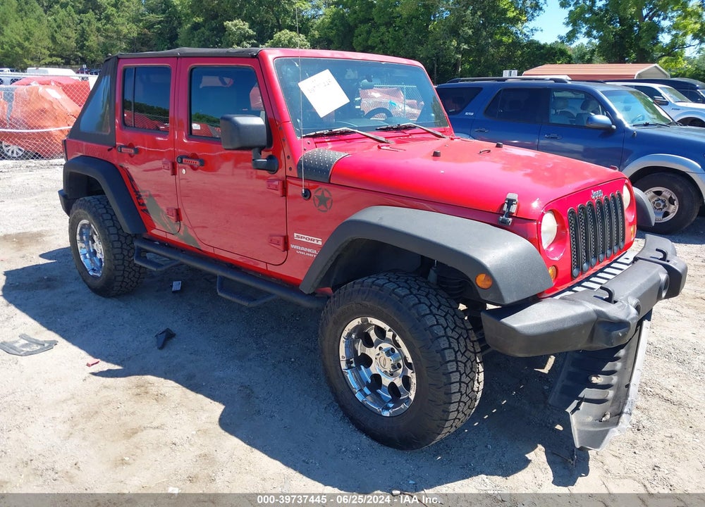 2010 JEEP WRANGLER UNLIMITED SPORT VIN: 1J4BB3H14AL106902