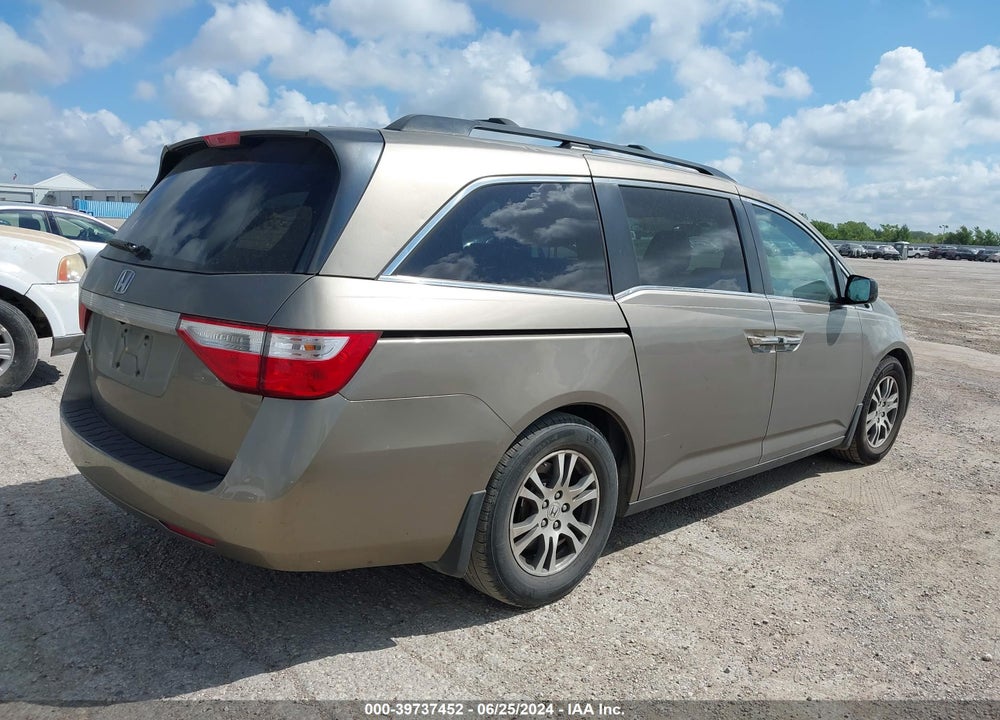 2013 HONDA ODYSSEY EX-L VIN: 5FNRL5H63DB029696