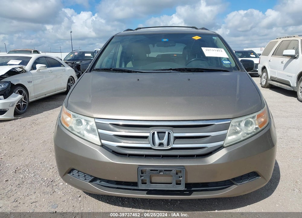 2013 HONDA ODYSSEY EX-L VIN: 5FNRL5H63DB029696
