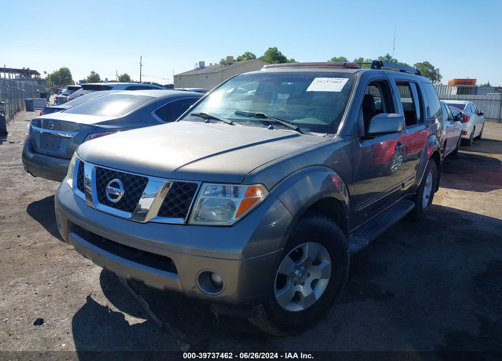 2005 NISSAN PATHFINDER SE VIN: 5N1AR18W65C769791