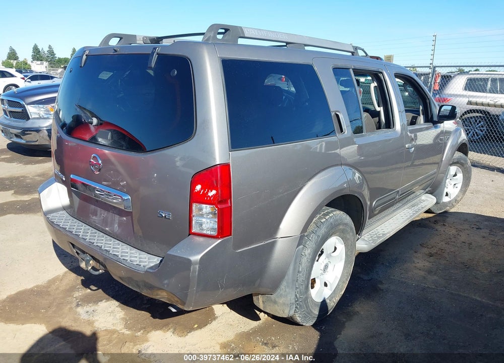 2005 NISSAN PATHFINDER SE VIN: 5N1AR18W65C769791