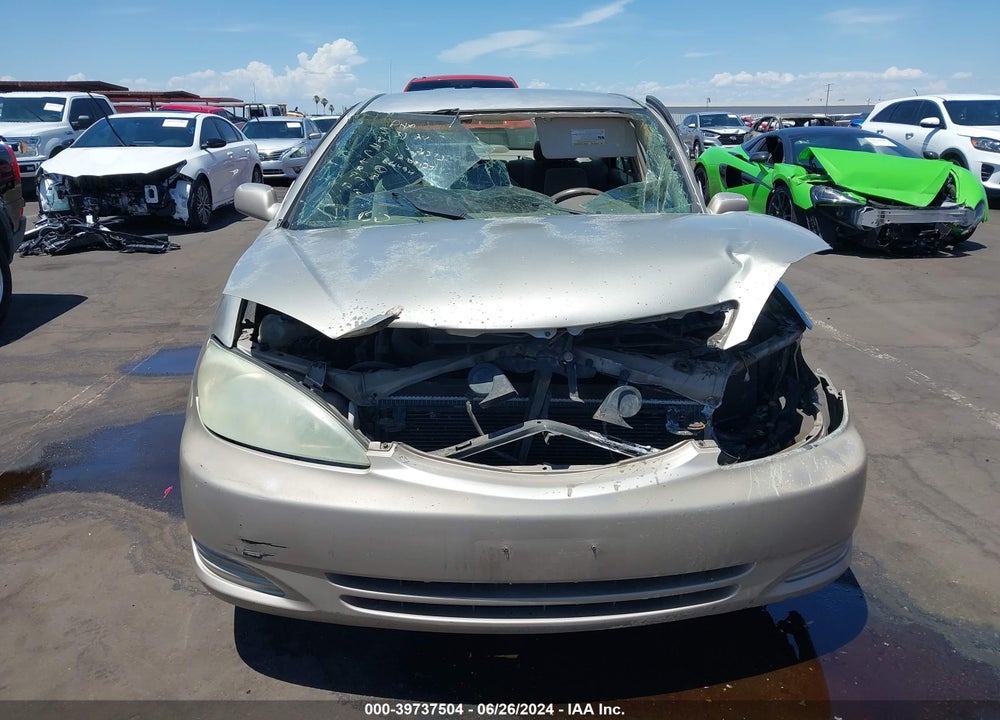 2004 TOYOTA CAMRY LE V6 VIN: 4T1BF32K74U573673