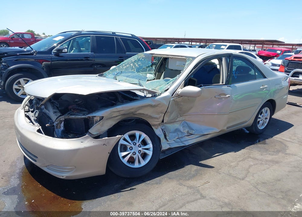 2004 TOYOTA CAMRY LE V6 VIN: 4T1BF32K74U573673