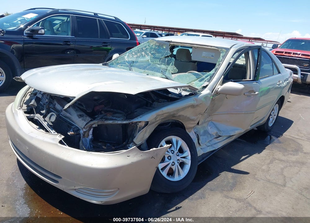 2004 TOYOTA CAMRY LE V6 VIN: 4T1BF32K74U573673
