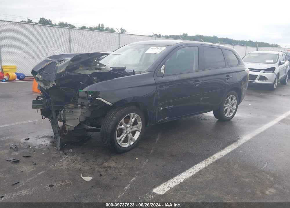 2014 MITSUBISHI OUTLANDER SE VIN: JA4AD3A38EZ012932