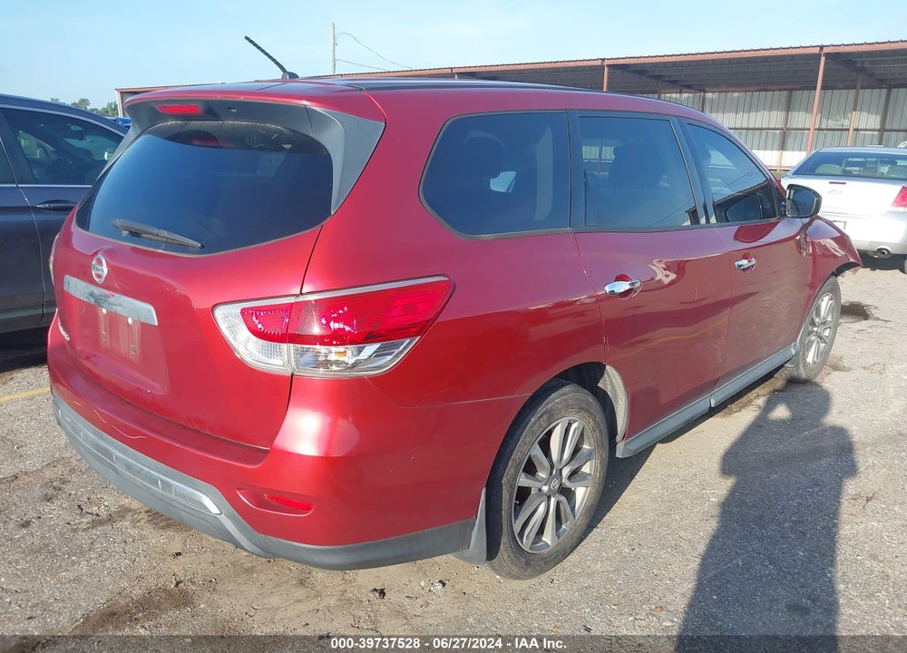 2015 NISSAN PATHFINDER S VIN: 5N1AR2MN0FC641843