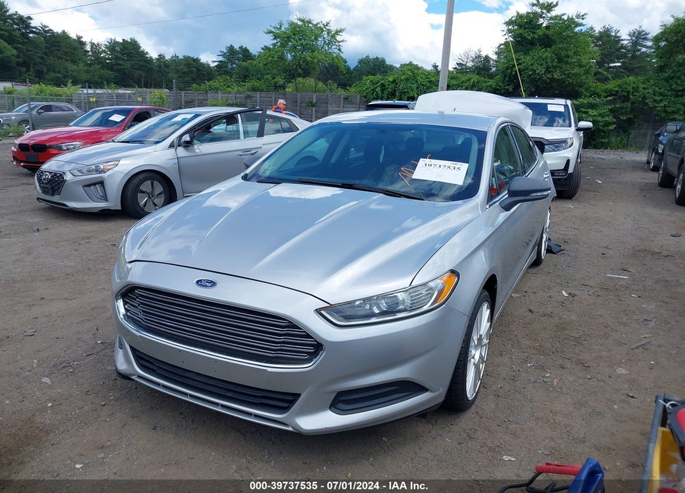 2014 FORD FUSION SE VIN: 1FA6P0H72E5390560