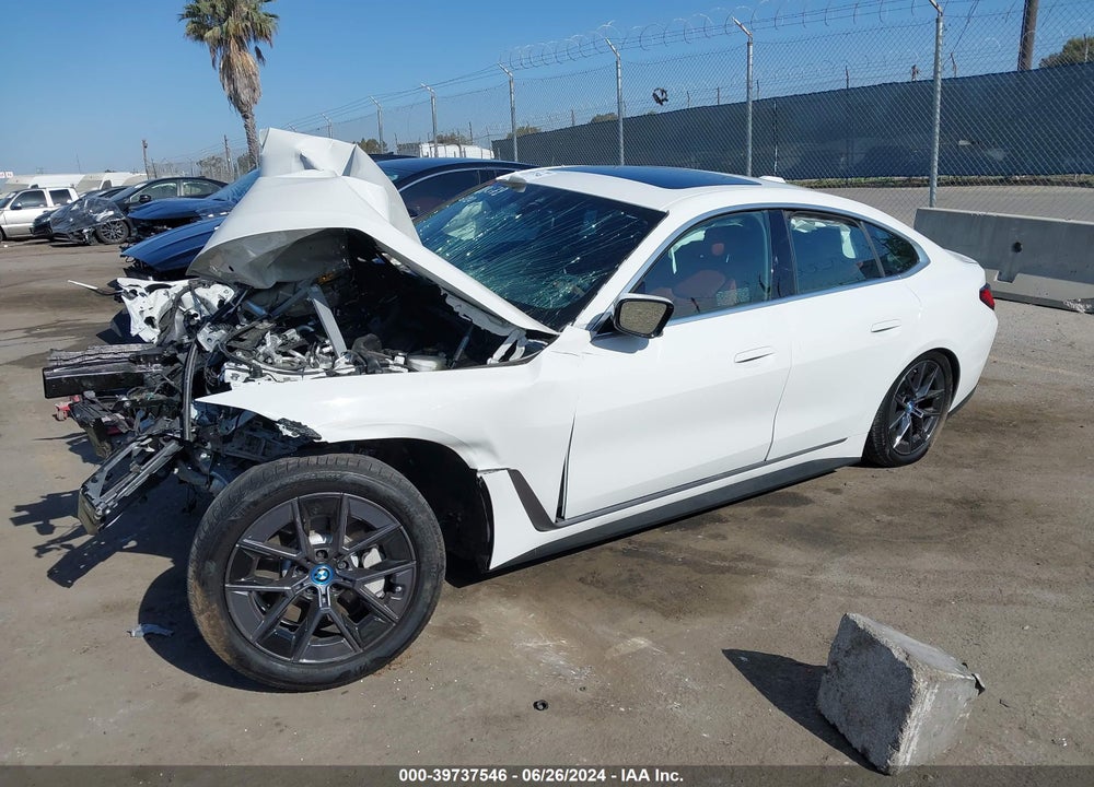 2024 BMW I4 EDRIVE35 VIN: WBY43AW05RFR87869