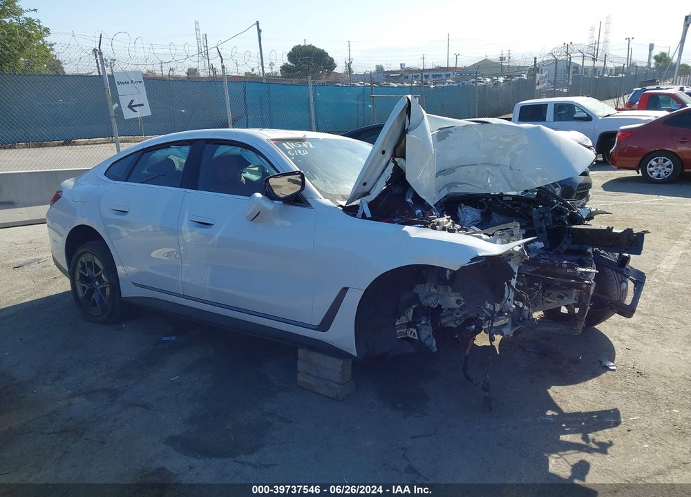 2024 BMW I4 EDRIVE35 VIN: WBY43AW05RFR87869
