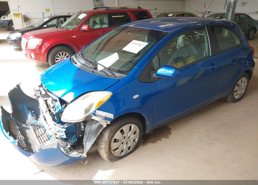 2009 TOYOTA YARIS VIN: JTDJT903595237268