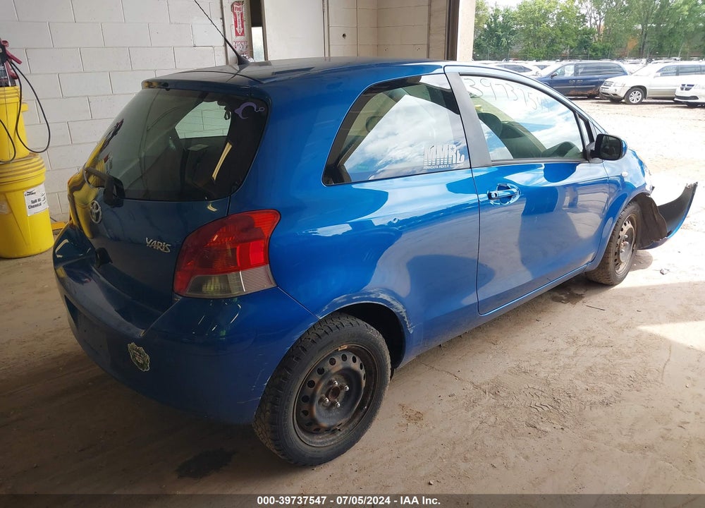 2009 TOYOTA YARIS VIN: JTDJT903595237268